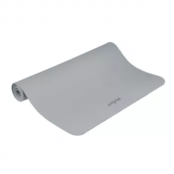 Saltea de antrenament REBEL ACTIVE TPE 200x115x1 cm gri - yoga, pilates, fitness
