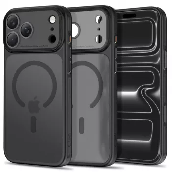 Tech-Protect MagPrime MagSafe Clear Case for iPhone 17 Pro Max / 18 Pro Max - Matte Black
