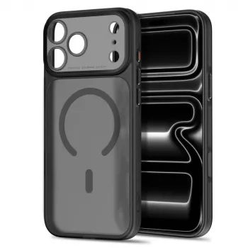 Tech-Protect MagPrime MagSafe Clear Case for iPhone 17 Pro Max / 18 Pro Max - Matte Black