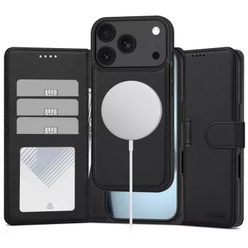 Tech-Protect MagSafe Wallet for iPhone 17 Pro Max / 18 Pro Max, Matte Black