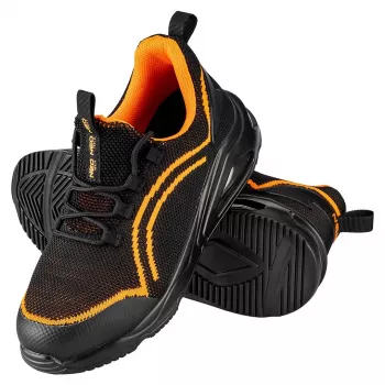 NEO TOOLS 82-172-40 Safety Shoes S1 SR Neo Air, Steel Toe, Orange, Size 40