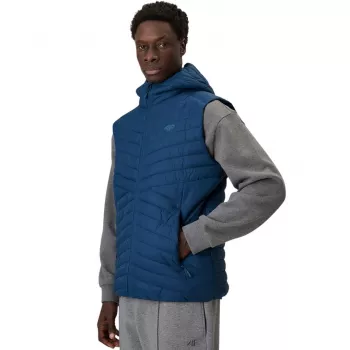 NO NAME 158378 XL Men's Quilted Vest Navy Blue 4FWSS26TVJAM344 31S