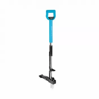 Extractor manual de buruieni CELLFAST C.IDEAL 95 cm cu sistem cu 3 gheare din oțel călit și pedală de evacuare, mâner ergonomic în D, verde/negru