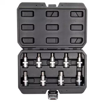 NEO TOOLS Hex Bits with 55 mm Socket, Set of 9