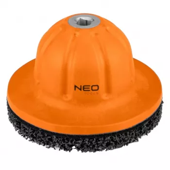 Set discuri de curățare butuci NEO TOOLS 11-136, 150 mm, antrenare 1/2 inci, disc abraziv nețesut pentru îndepărtarea ruginii