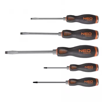 Șurubelnițe de impact NEO TOOLS, S2, set de 5