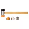Ciocan cu fețe moi NEO TOOLS cu vârfuri interschimbabile 660 g, 45 mm, mâner din fibră de sticlă