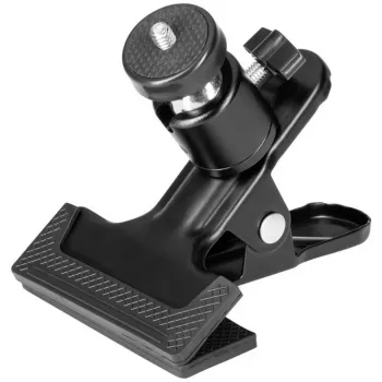 Camrock BH-1 Universal Clamp with Mini Ball Head, Load Capacity 1 kg, Aluminium (CR2158)