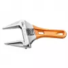 Cheie fixă reglabilă scurtă NEO TOOLS 185 mm, deschidere fălci 0-53 mm, oțel crom-vanadiu, DIN 3117