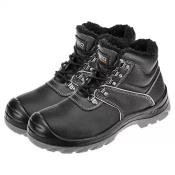 NEO TOOLS Work Ankle Boots Padded S3 SRC, Steel Toe Cap and Penetration-Resistant Insert, Size 44