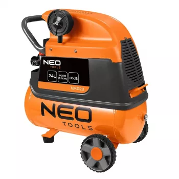 Compresor de aer lubrifiat cu ulei NEO TOOLS 24 L 1,5 kW 8 bar 230V