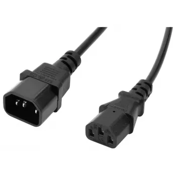 Cablu de alimentare Accura C13 la C14 VDE 1,8m negru