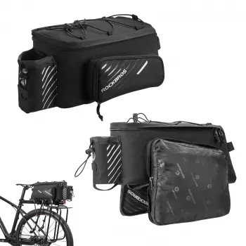 Geantă portbagaj bicicletă Rockbros A9-BK, neagră