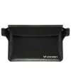 Geantă de talie impermeabilă din PVC WOZINSKY WWS-01, neagră