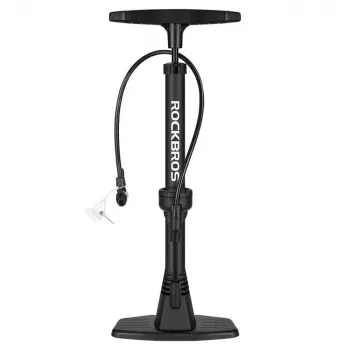 Pompă de podea pentru bicicletă Rockbros 42510001001, negru