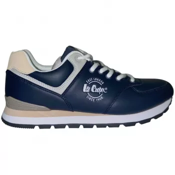 Lee Cooper Men's Navy Blue Casual Lace-Up Sneakers LCJ-23-31-3075M