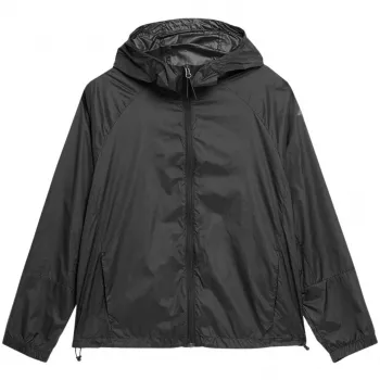 Geacă sport ușoară pentru damă 4F Deep Black SS23 TJACF015 20S, mărimea S