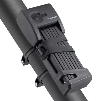 Antifurt pentru bicicletă cu amprentă ROCKBROS 32210826001, negru