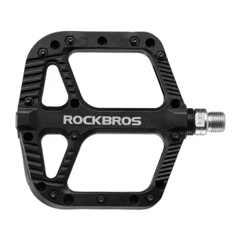 Pedale de bicicletă din nailon ROCKBROS 2018-12A, negru