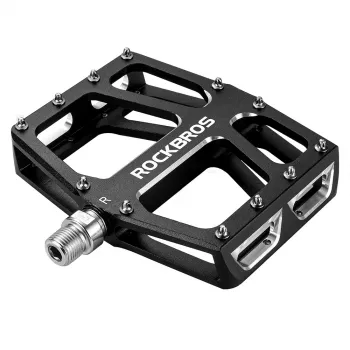 Pedale cu platformă largă ROCKBROS K399-BK - negru