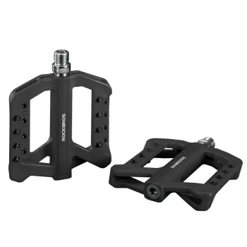 Pedale de bicicletă din nailon ROCKBROS RK01 - negru