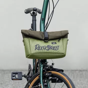 Geantă frontală pentru bicicletă / geantă de umăr cu dublă funcție ROCKBROS W020 - verde