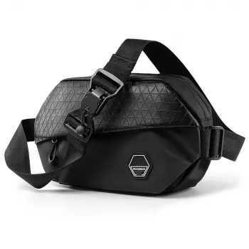 Geantă de cadru multifuncțională impermeabilă pentru bicicletă ROCKBROS H23 3,5 l neagră