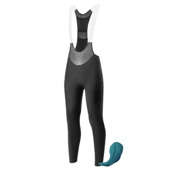 Pantaloni de ciclism cu bazon pentru bărbați ROCKBROS TLCK001-1 ROAD TO SKY, mărimea S, negri