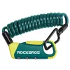 Rockbros RBK6N Combination Cable Lock - Turquoise, 1200mm
