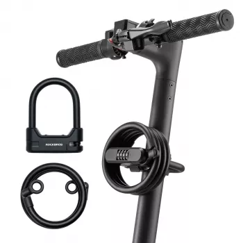 ROCKBROS RK242 Antifurt pentru frână pe disc de trotinetă electrică - Negru