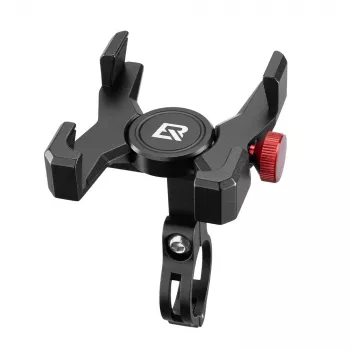 Suport de telefon cu clemă pentru ghidon ROCKBROS 25210039001 - negru