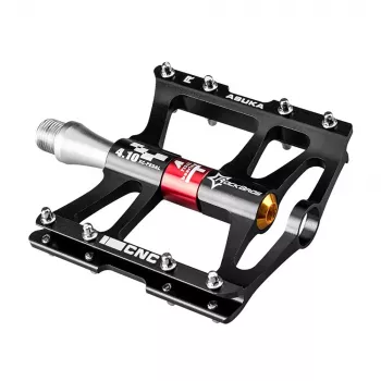 ROCKBROS JT410 Pedale de bicicletă, 4 rulmenți, Negru