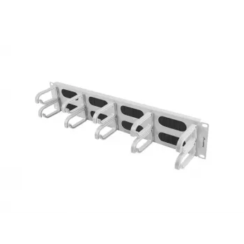 Lanberg 19 inch 2U Type B Horizontal Cable Organizer, Grey