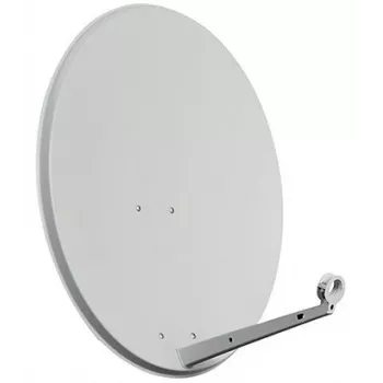 CORAB AS-80-PRO Antenă satelit offset 80 cm oțel galvanizat gri deschis