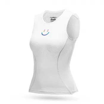 Tricou de ciclism fără mâneci cu uscare rapidă pentru damă ROBOROCK Rockbros YDBX001 M/L - alb