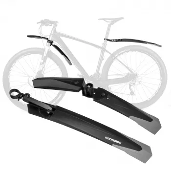 Set apărători de noroi pentru bicicletă ROCKBROS DNB-890 pentru MTB 26-29 inch - negru