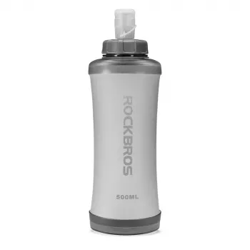 ROCKBROS Soft Flask 500 ml Sticlă de hidratare pentru alergare - alb