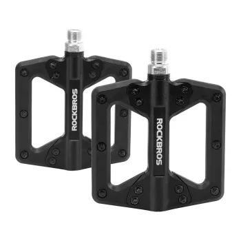 Pedale bicicletă nylon ROCKBROS 2022-12A, Negru