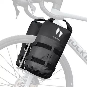 Geantă impermeabilă pentru furca bicicletei ROCKBROS AS-156 7 l neagră