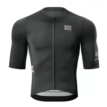 Tricou de ciclism cu mânecă scurtă pentru bărbați ROCKBROS ROAD TO SKY S - negru