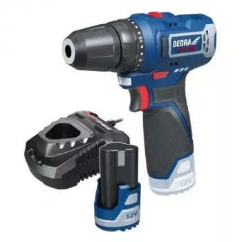 Mașină de găurit și înșurubat cu acumulator DEDRA DED7310T03 12V 2.0Ah Li-Ion