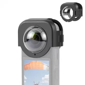 Protecție obiectiv PULUZ pentru Insta360 X4 – Sticlă optică, pachet de 2 (PU975)