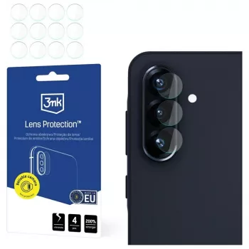 Protecție obiectiv 3mk pentru Samsung Galaxy A56 5G - protecție cameră din sticlă călită 9H