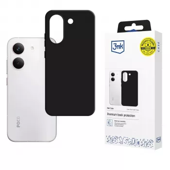 Husă mată 3mk pentru POCO X8 Pro - Negru
