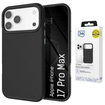 3MK Fortis MagCase pentru Apple iPhone 17 Pro Max - husă spate MagSafe transparentă