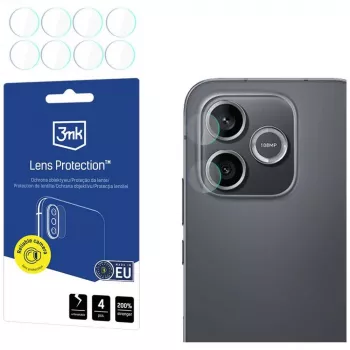3MK Lens Protection protecție obiectiv cameră pentru Honor 600 Lite – sticlă securizată 9H, ultraclară, anti-zgârieturi, fără bule