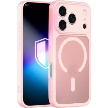 3MK Misty MagCase pentru Apple iPhone 17 Pro Max - roz