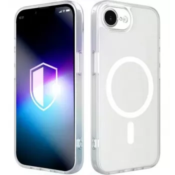 3MK Misty MagCase husă de protecție pentru Apple iPhone 16e / 17e - alb