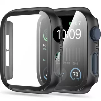 Tech-Protect Defense360 Case for Apple Watch 4/5/6/SE/1/2/3 (44mm) Black