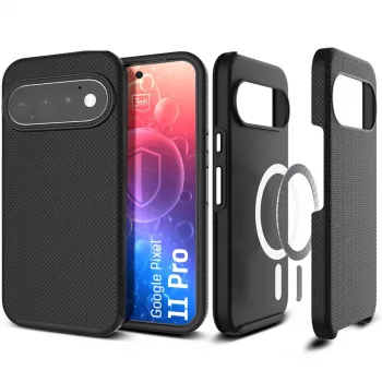 3mk Hardy Shockproof MagCase pentru Google Pixel 11 Pro, transparent